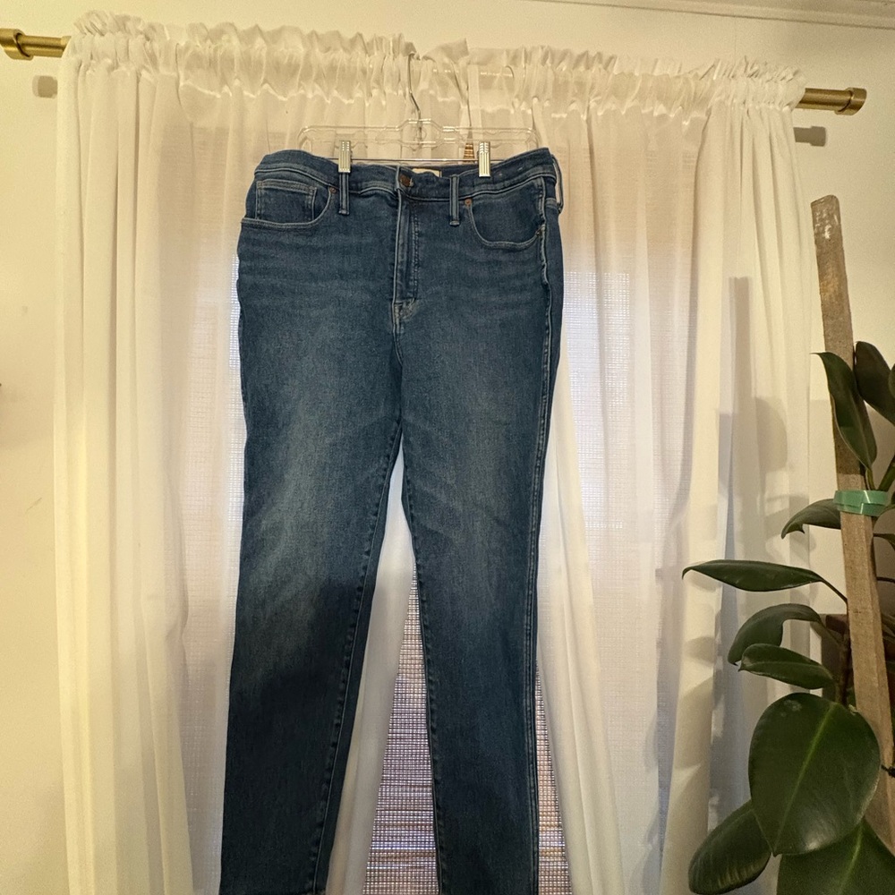 Madewell Blue Skinny Jeans Classic Fit